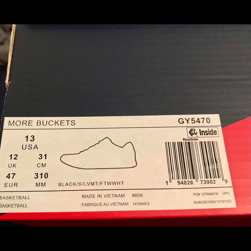 Reebok Basketball Shoes